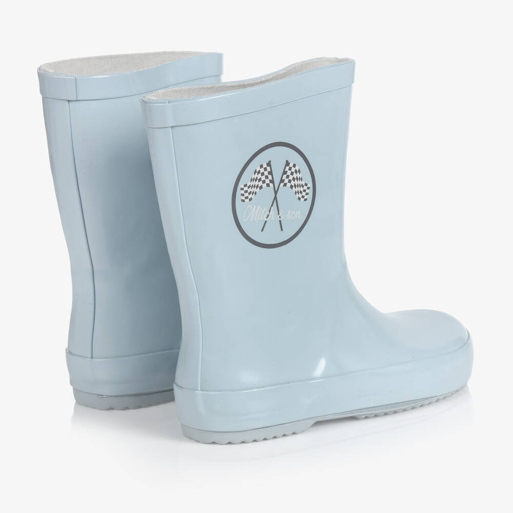Baby blue clearance hunter rain boots