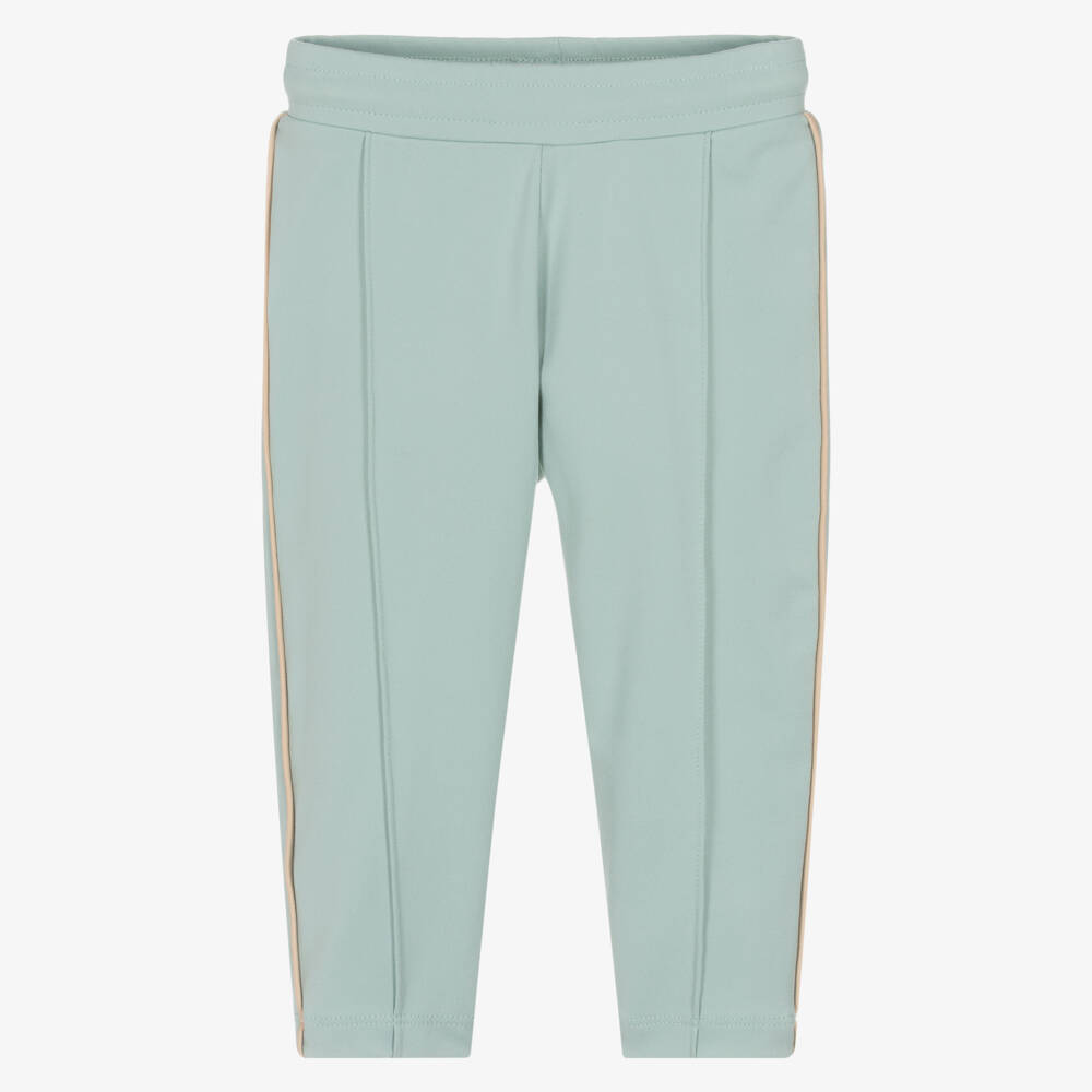 Mitch & Son-Boys Pale Green Polo Style Tracksuit | Childrensalon Outlet
