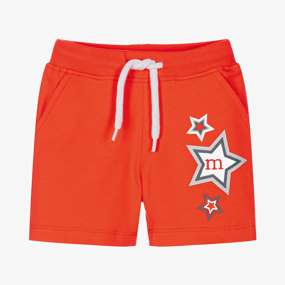 Mitch & Son - Short rouge en coton garçon | Childrensalon