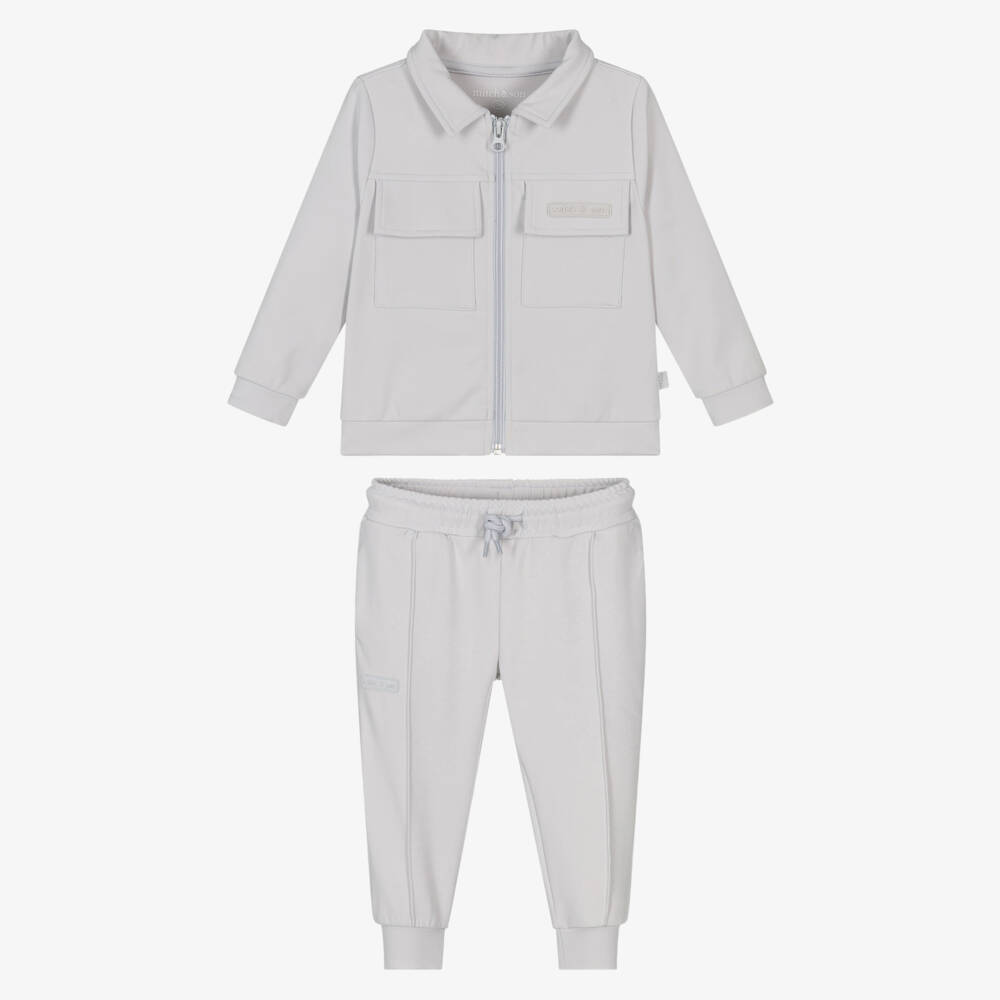 Mitch & Son-طقم رمادي أنيق للأولاد | Childrensalon Outlet