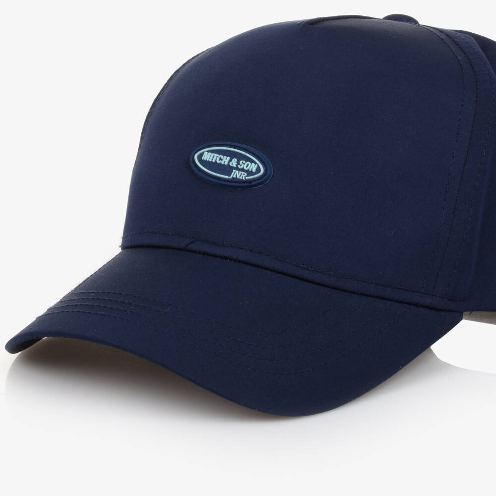 Mitch & Son-Boys Soft Blue Sport Cap | Childrensalon Outlet