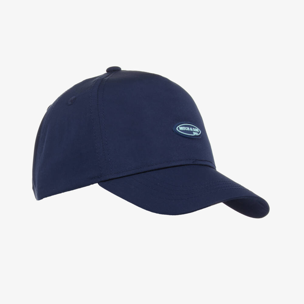 Mitch & Son-Boys Soft Blue Sport Cap | Childrensalon Outlet