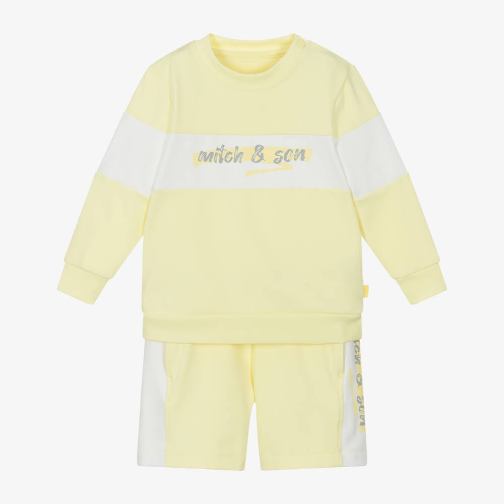 Mitch & Son-شورتات صيفية محبوكة للأولاد - طقم مزدوج | Childrensalon Outlet