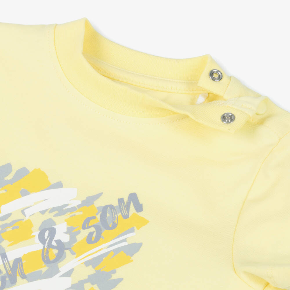 Mitch & Son-Boys Sunny Scribble Tee | Childrensalon Outlet