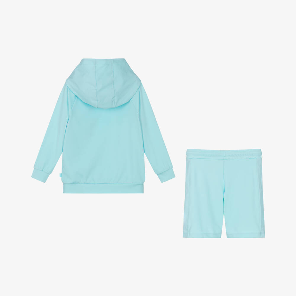 Mitch & Son-Костюм из бирюзового трикотажа для мальчиков | Childrensalon Outlet