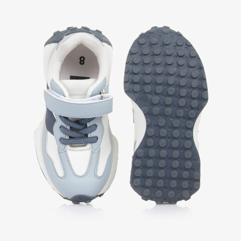 Mitch & Son-Boys Two-Tone Velcro Sneakers | Childrensalon Outlet