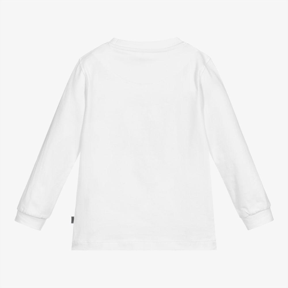Mitch & Son-Белый топ из хлопка для мальчиков | Childrensalon Outlet