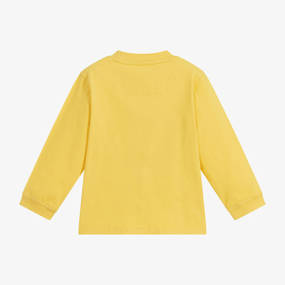 Mitch & Son-Boys Yellow Cotton Top | Childrensalon Outlet