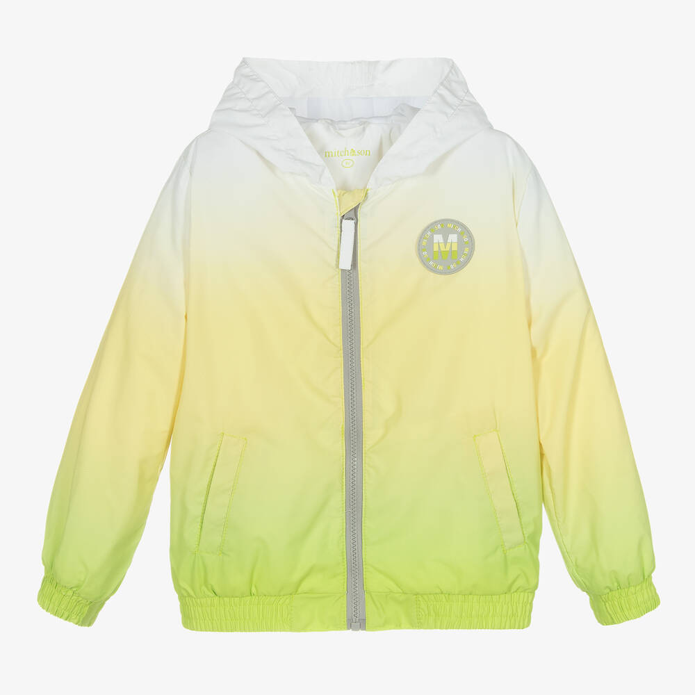 Mitch & Son - Boys Yellow Windbreaker Jacket | Childrensalon