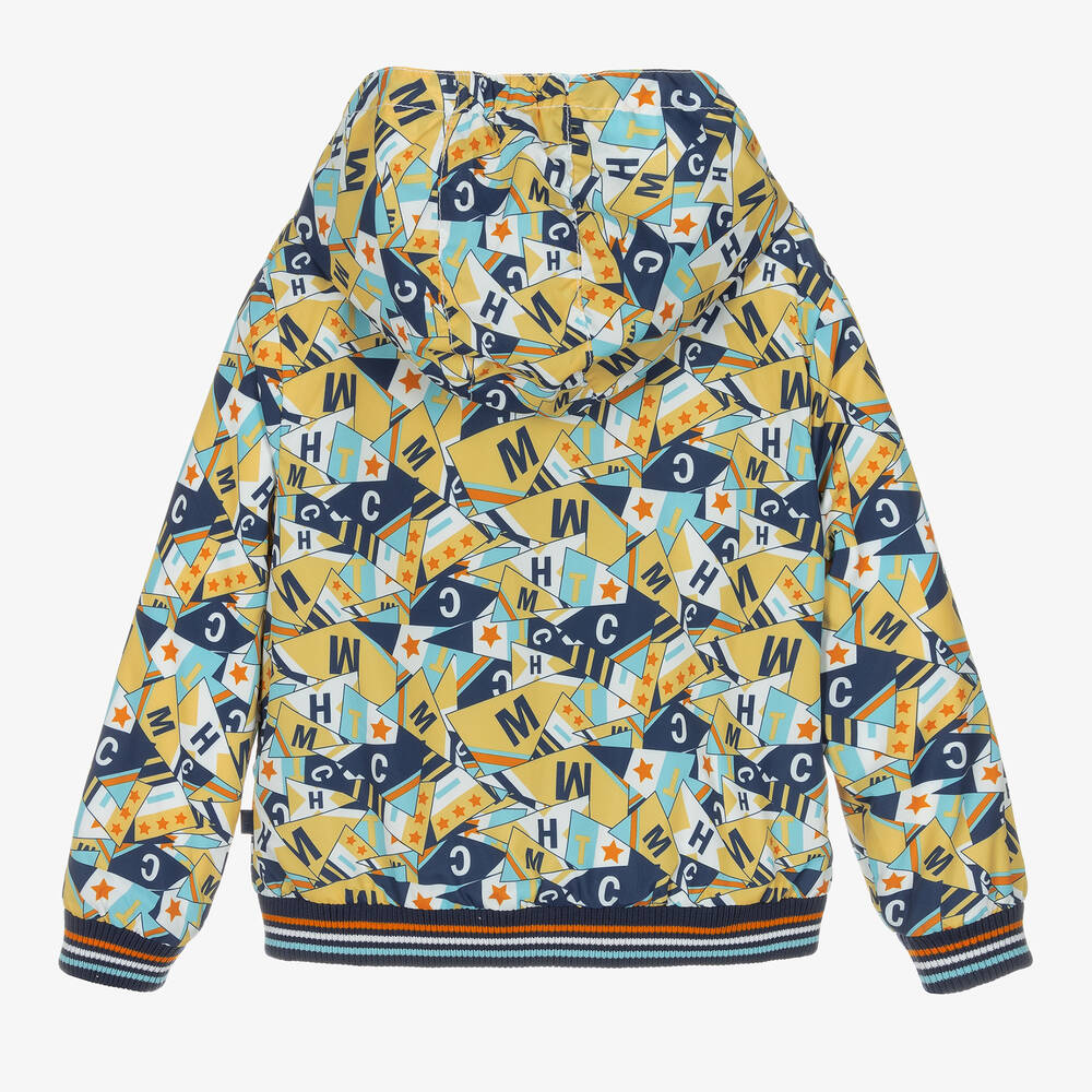 Mitch & Son-Boys Yellow Windbreaker Jacket | Childrensalon Outlet