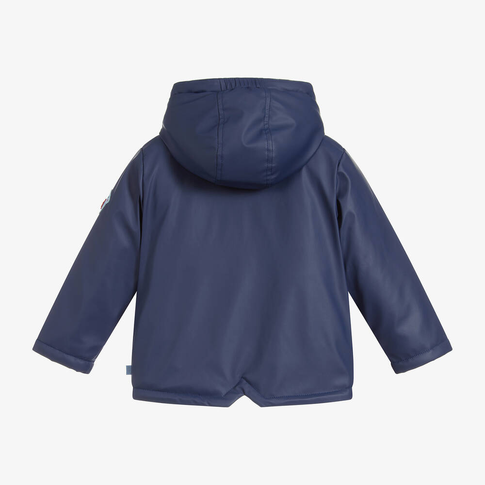 Mitch & Son-Темно-синий утепленный дождевик | Childrensalon Outlet