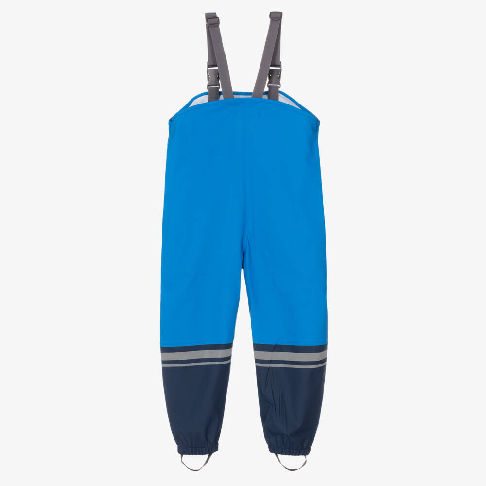 Mitty James-Boys Blue Rainproof Trousers | Childrensalon Outlet
