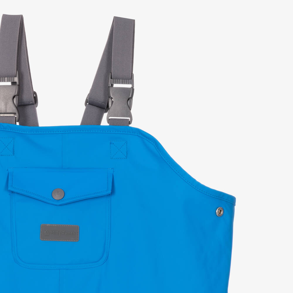 Mitty James-Boys Blue Rainproof Trousers | Childrensalon Outlet
