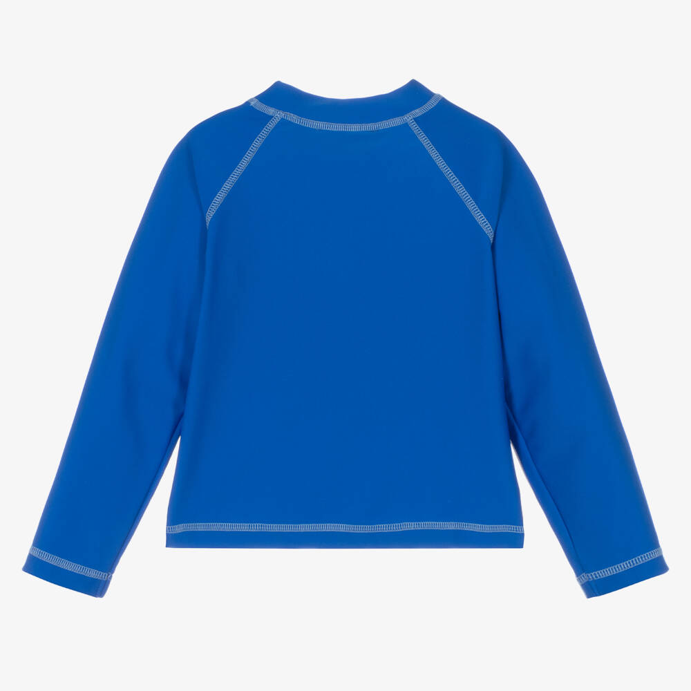 Mitty James-Boys Blue Sun Guard Swim Shirt | Childrensalon Outlet