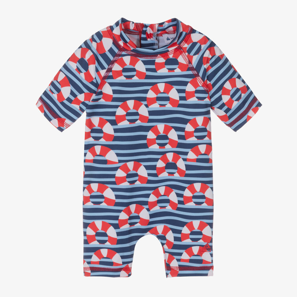 Mitty James-Boys Nautical Stripe Sun Suit | Childrensalon Outlet
