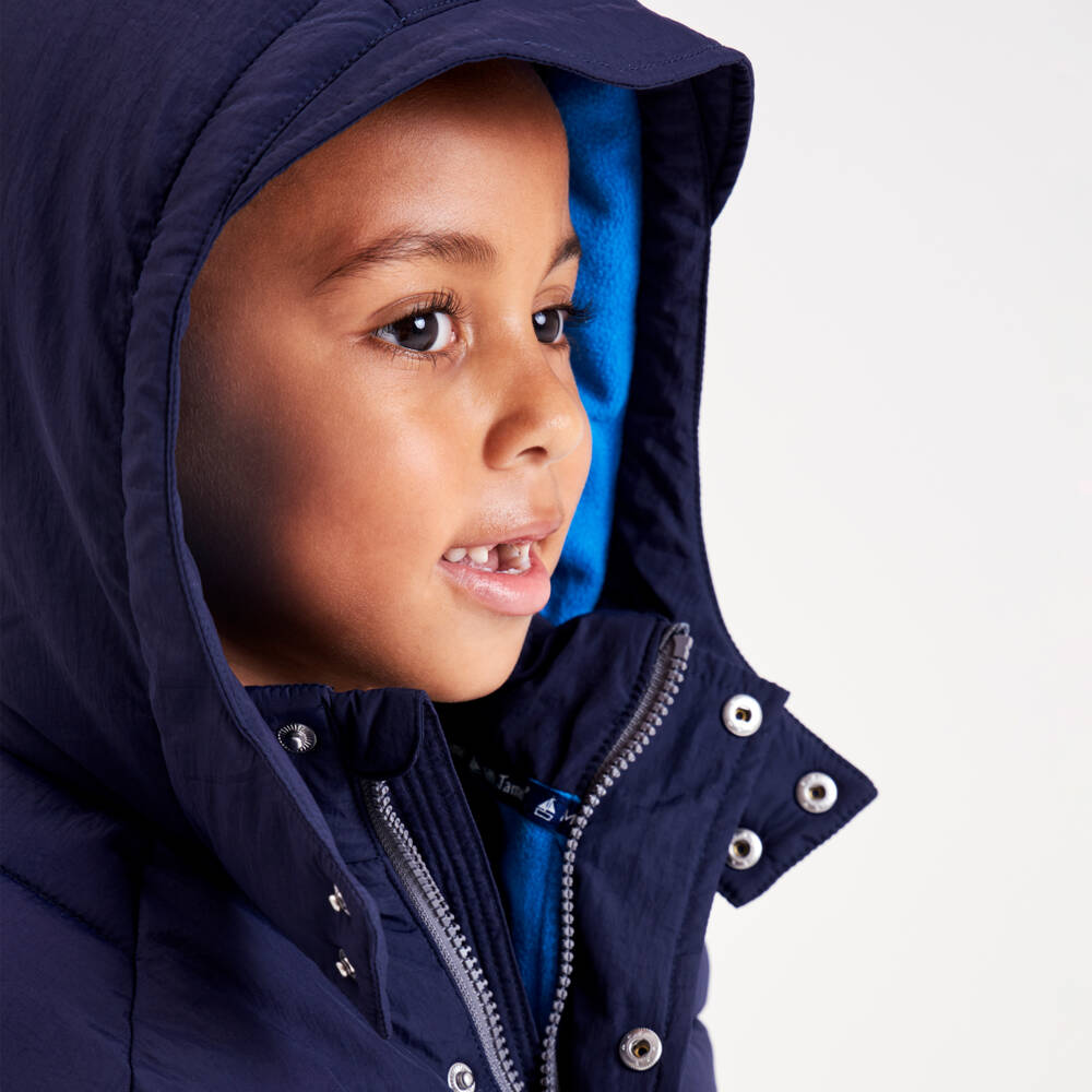 Mitty James-Boys Navy Weatherproof Puffer Jacket | Childrensalon Outlet