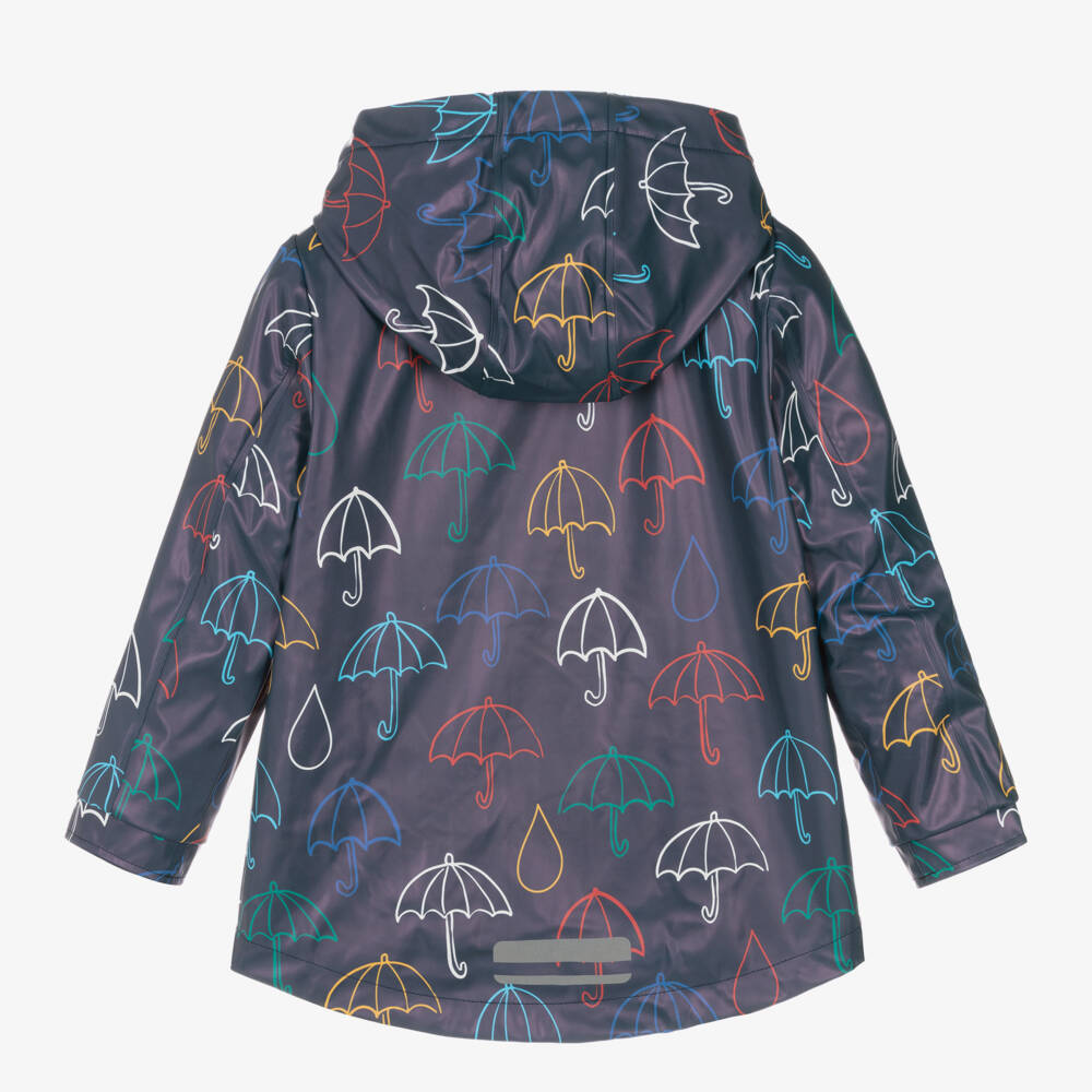 Mitty James-Дождевик с капюшоном синий для мальчиков | Childrensalon Outlet