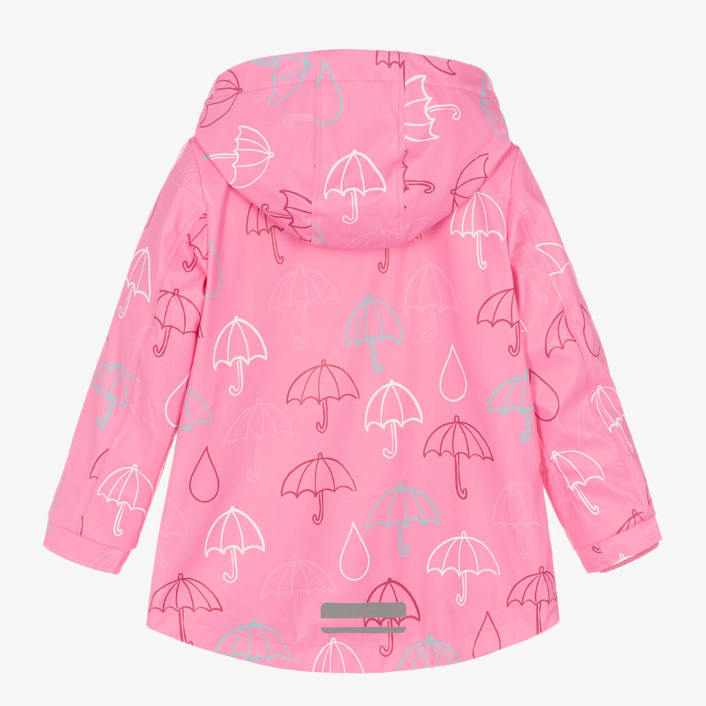 Mitty James-Girls Bubblegum Pink Rain Jacket | Childrensalon Outlet