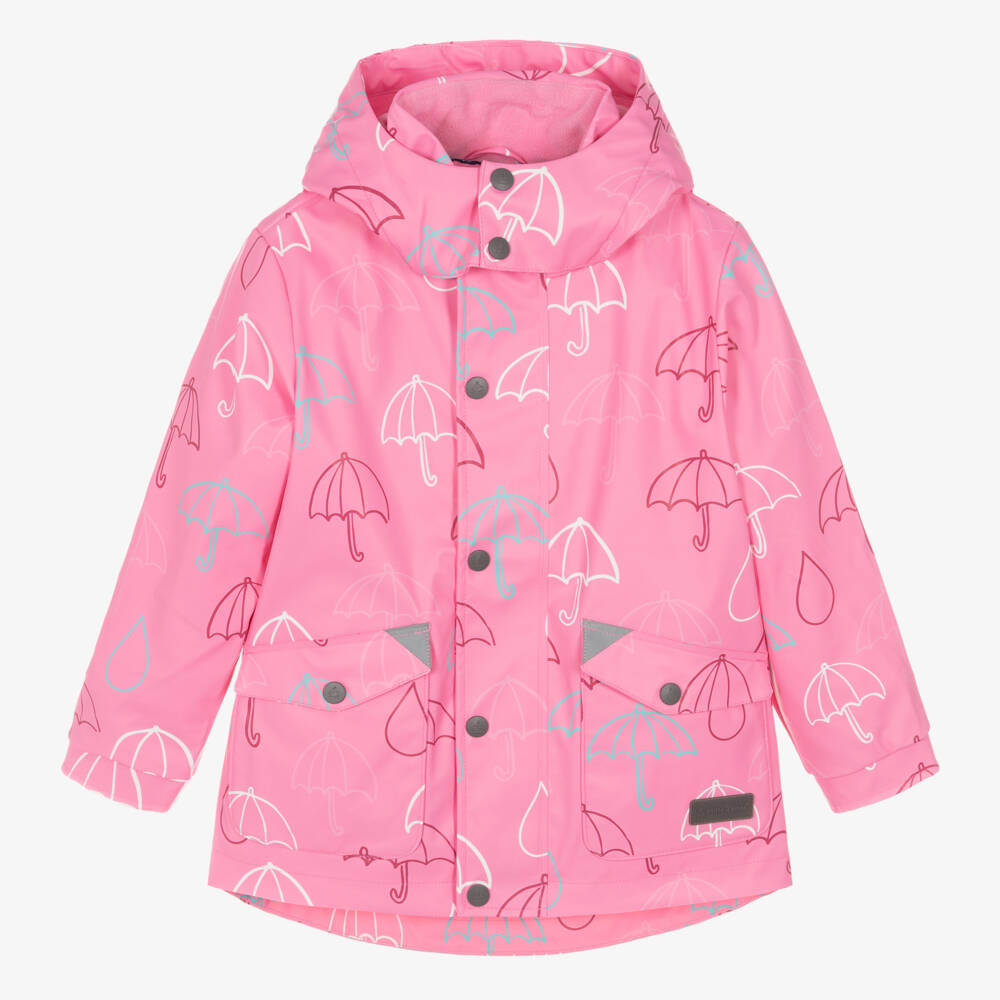 Mitty James-Girls Bubblegum Pink Rain Jacket | Childrensalon Outlet