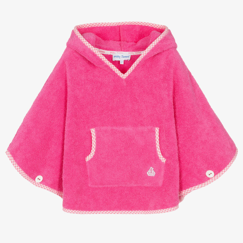 Mitty James-Girls Hooded Towelling Cover-Up | Childrensalon Outlet