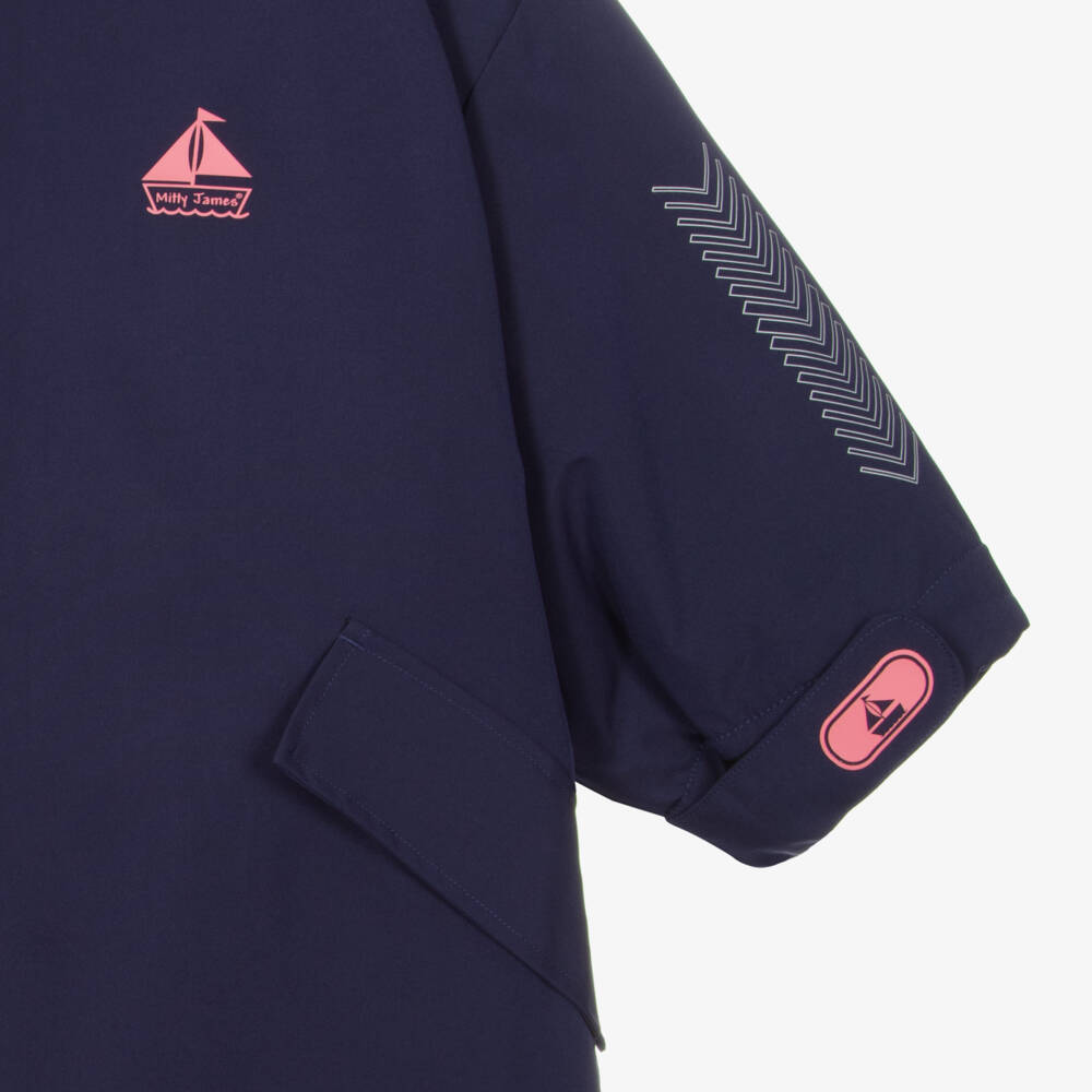 Mitty James-معطف مغامرات مقاوم للطقس للبنات باللون الكحلي | Childrensalon Outlet