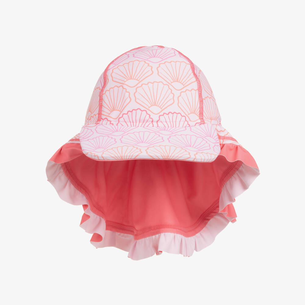 Mitty James-Розовая шляпа для защиты от солнца для девочек | Childrensalon Outlet