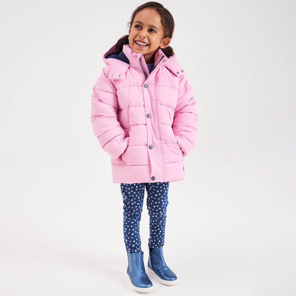 Mitty James-Girls Rosy Weather-Ready Quilted Jacket | Childrensalon Outlet