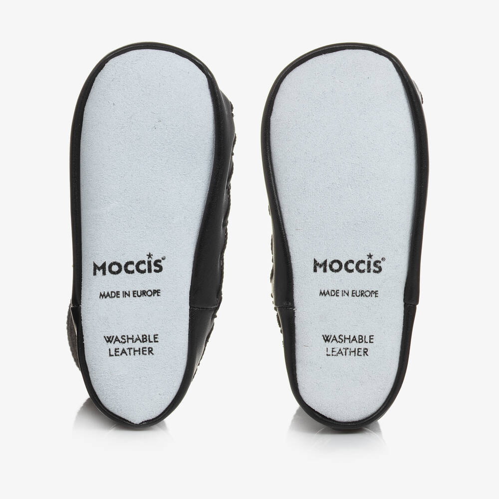 Moccis-سليبرز جوارب قطن لون أسود و أصفر | Childrensalon Outlet