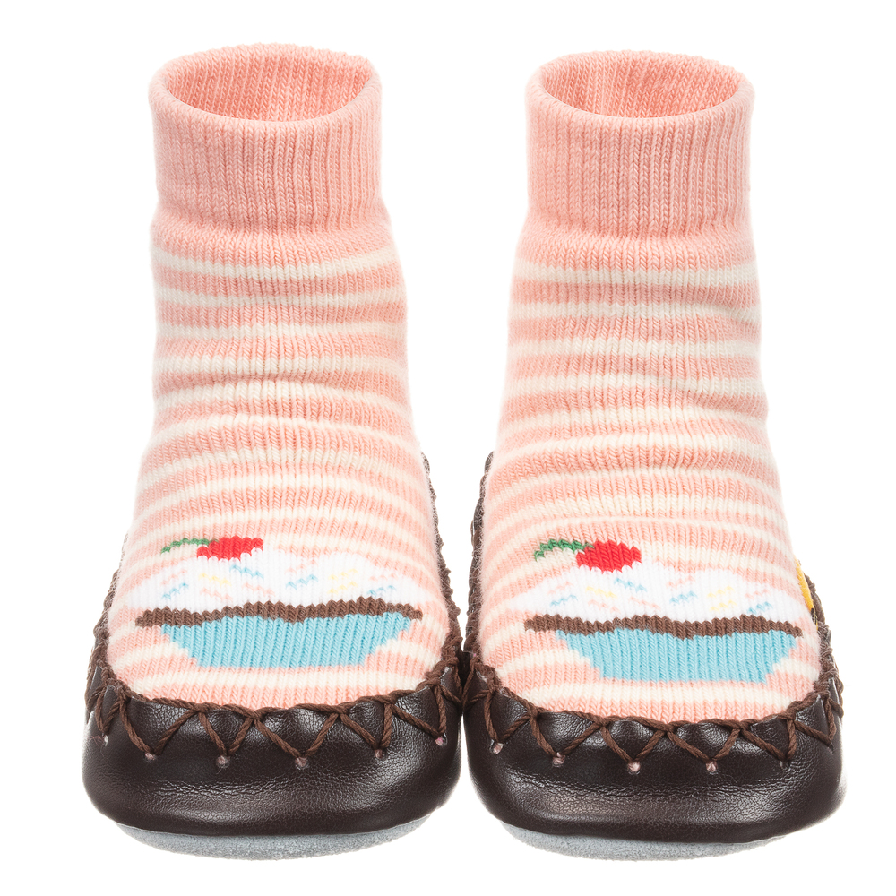 موكيس-جوارب بنعل واقي من الإنزلاق | Childrensalon Outlet