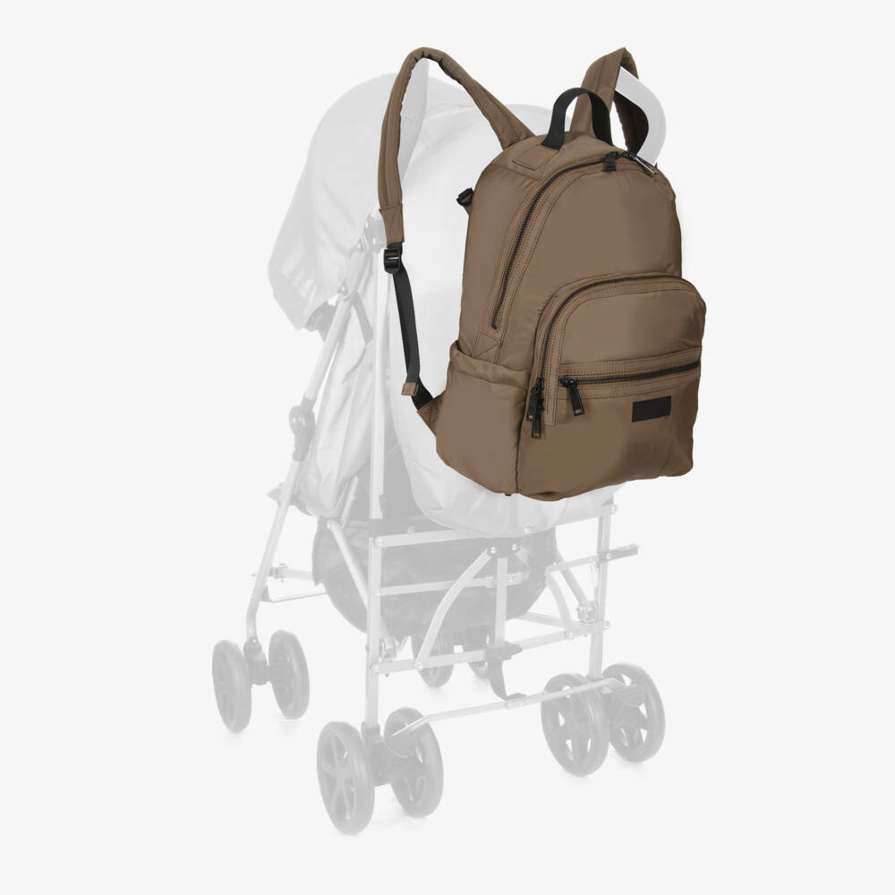 TIBA + MARL-Mocha Brown Backpack Changing Bag (40cm) | Childrensalon Outlet
