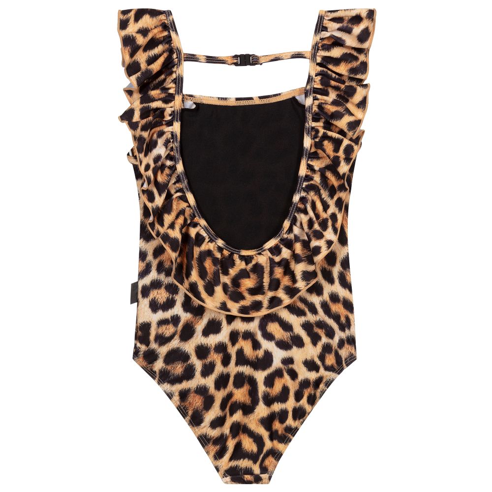 Molo - Animal Print Swimsuit (UPF50+) | Childrensalon Outlet
