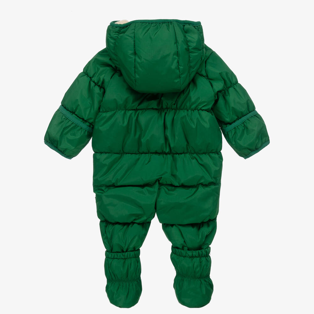 مولو-أوفرول شتوي لون أخضر للمواليد | Childrensalon Outlet