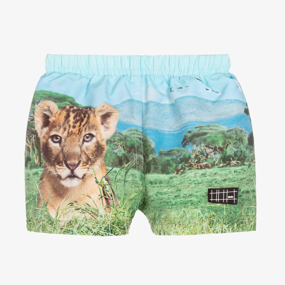 Molo - Плавки-шорты со львенком (UPF50+) | Childrensalon