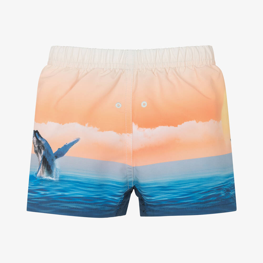 Molo-Плавки-шорты с океаническим принтом (UPF50+) | Childrensalon Outlet