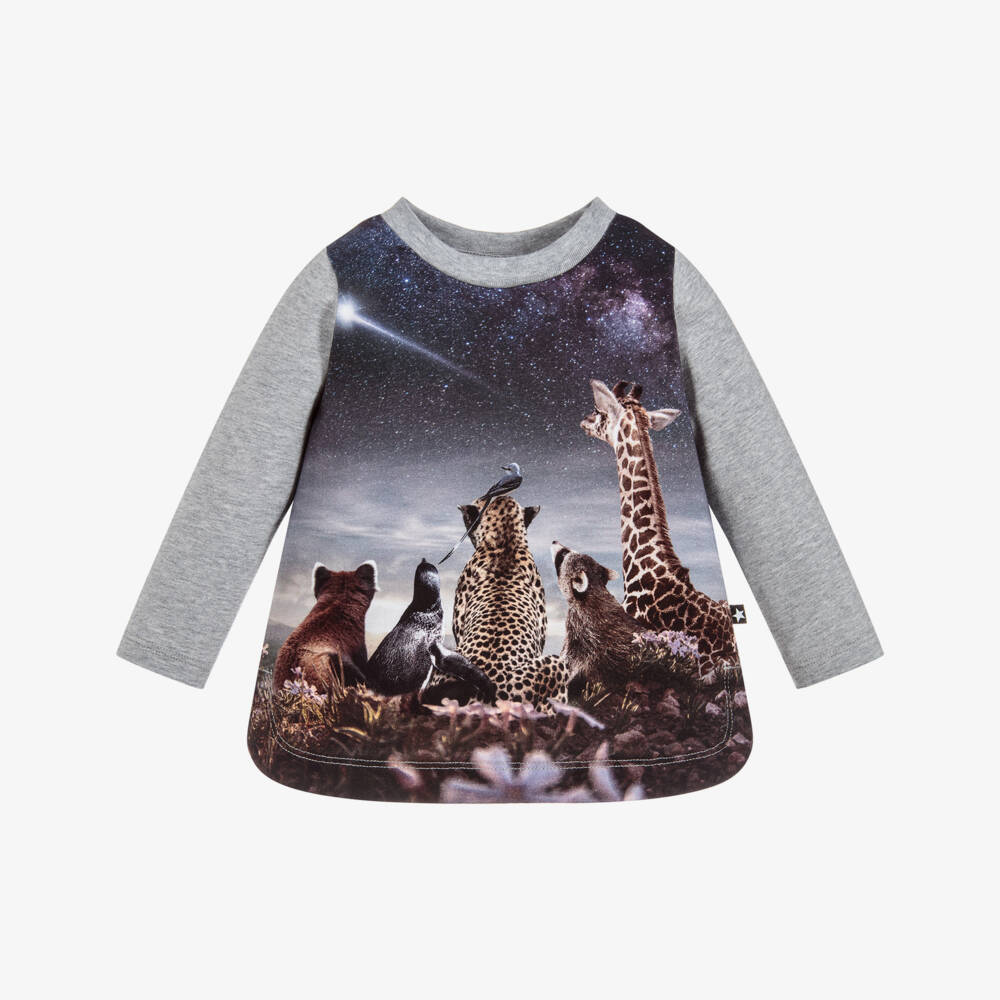 Molo-Baby Girls Cotton ELINE Top | Childrensalon Outlet