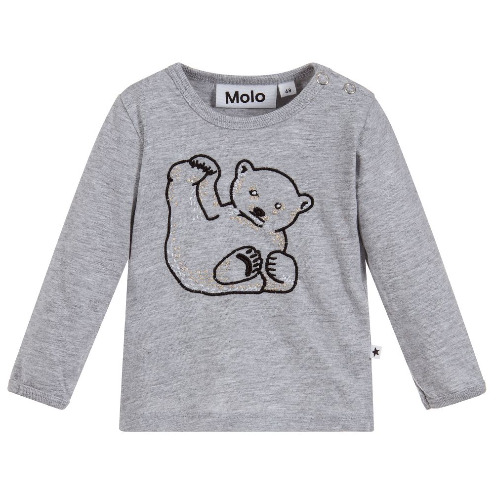 Molo-Baby Girls Cotton ELODIE Top | Childrensalon Outlet