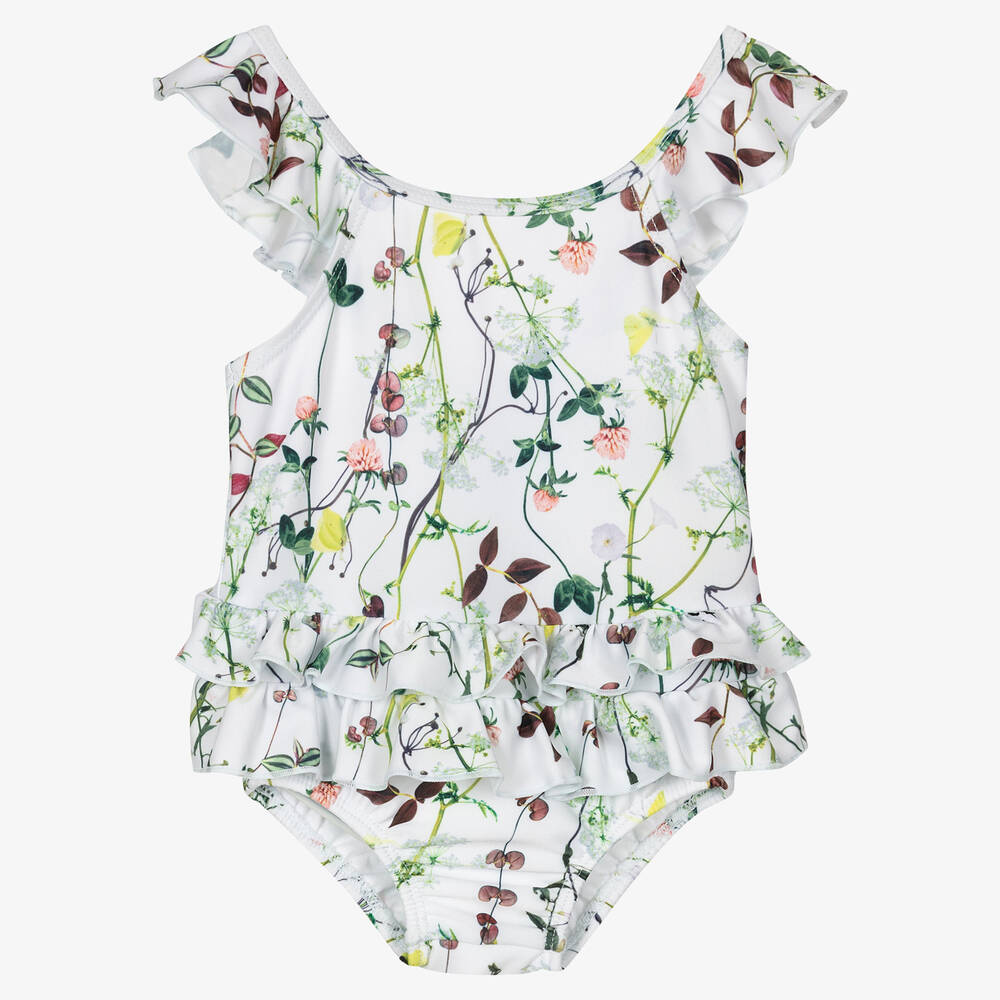 Molo - Maillot de bain à fleurs (UPF 50+) | Childrensalon