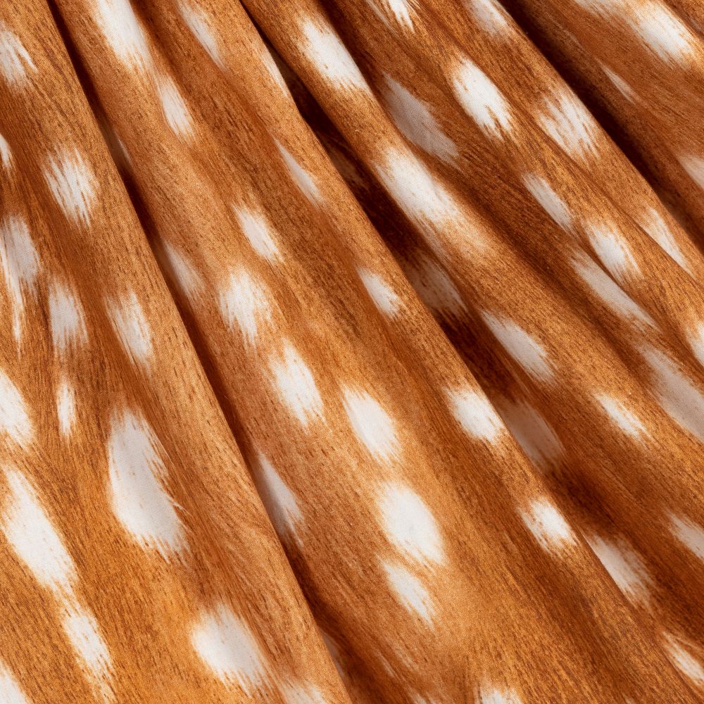 Molo-فستان قطن عضوي جيرسي لون بيج وعاجي | Childrensalon Outlet