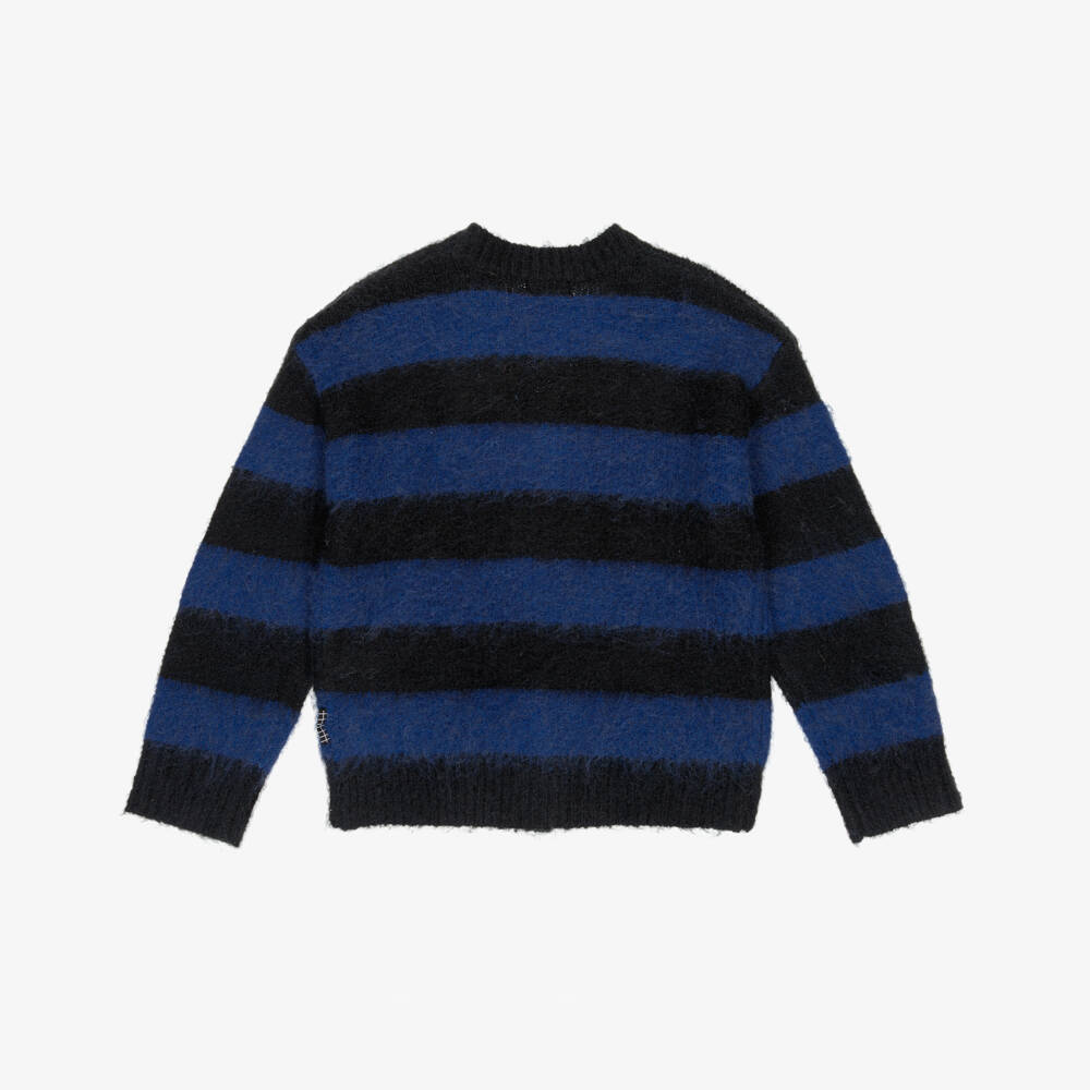 Molo-Уютный полосатый вязаный кардиган для мальчиков | Childrensalon Outlet