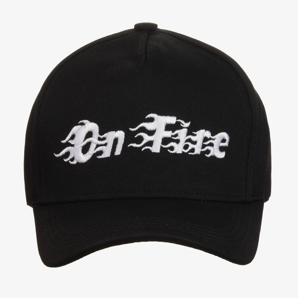 Molo-Черная хлопковая бейсболка с вышивкой | Childrensalon Outlet