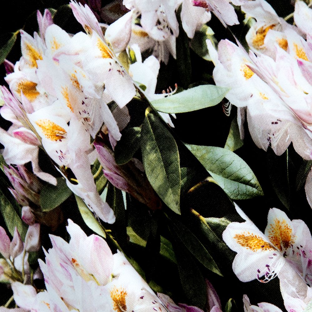 Molo-Черная хлопковая юбка с цветочным рисунком | Childrensalon Outlet