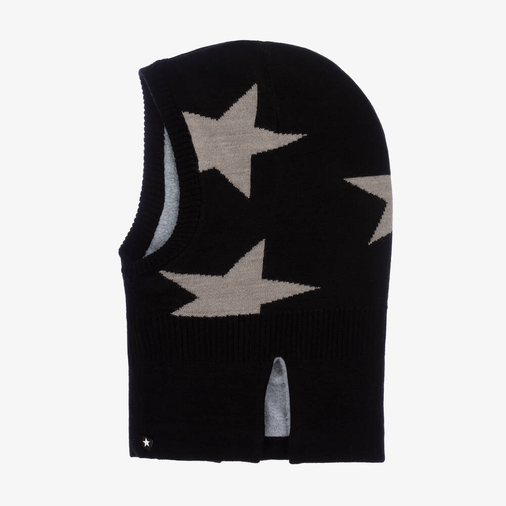 Molo-بالاكلافا صوف وأكريليك محبوك لون أسود | Childrensalon Outlet