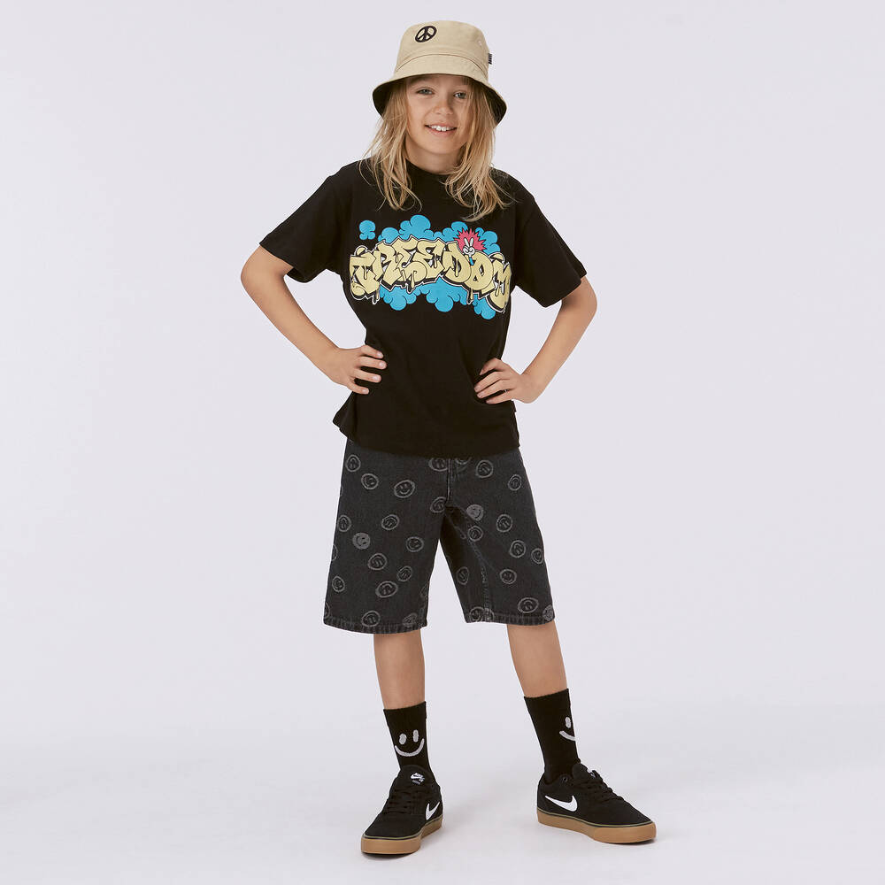 مولو-جوارب مزيج قطن محبوك لون أسود وأزرق (عدد 2) | Childrensalon Outlet