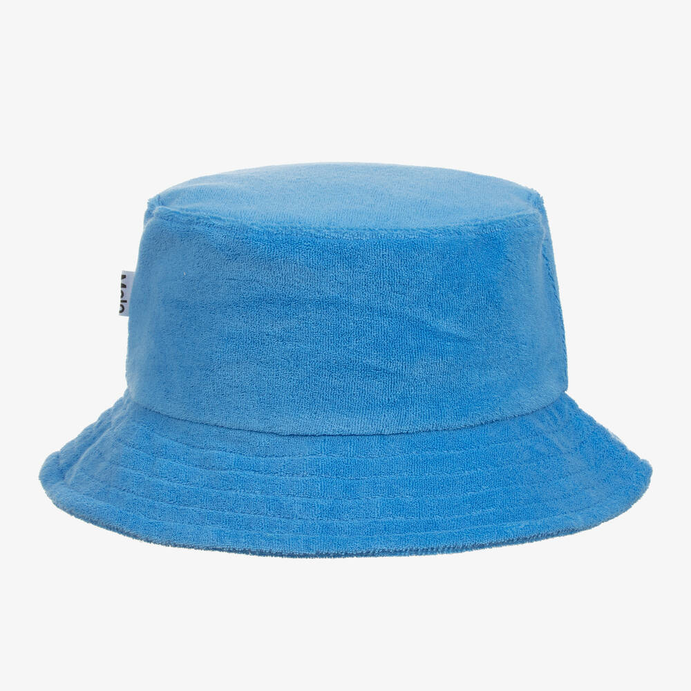 Molo-قبعة مزيج قطن لون أزرق | Childrensalon Outlet