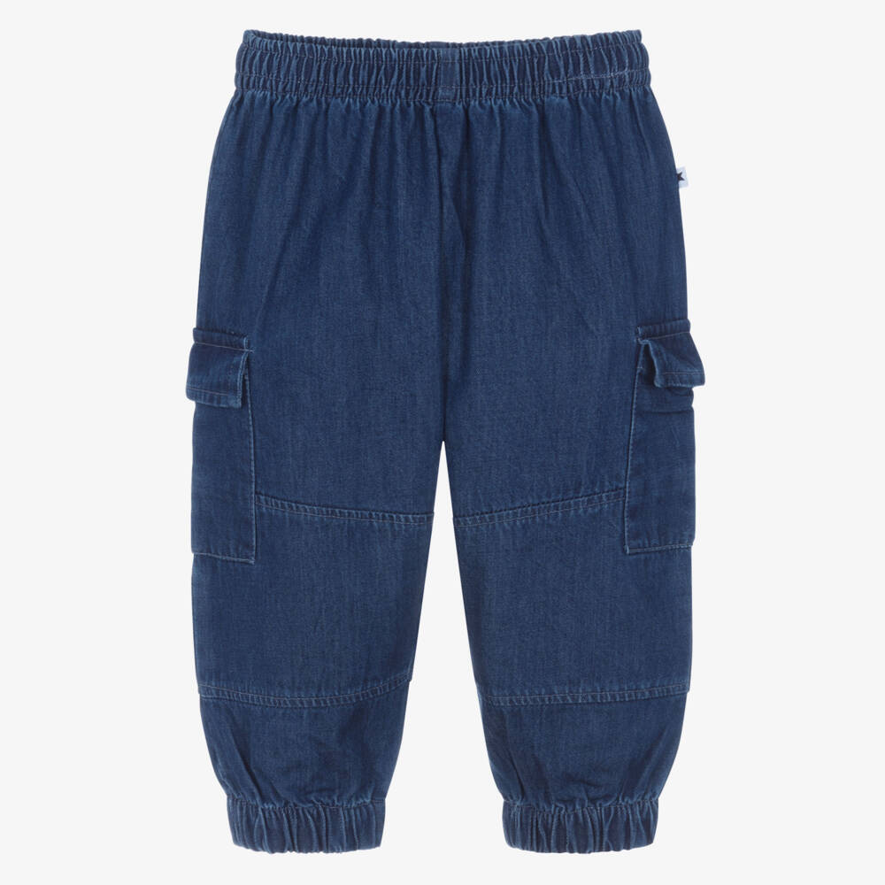 Molo-Синие органические брюки карго для мальчиков | Childrensalon Outlet