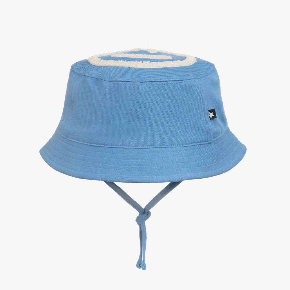 Molo-Синяя шляпа с улыбкой для малышей | Childrensalon Outlet