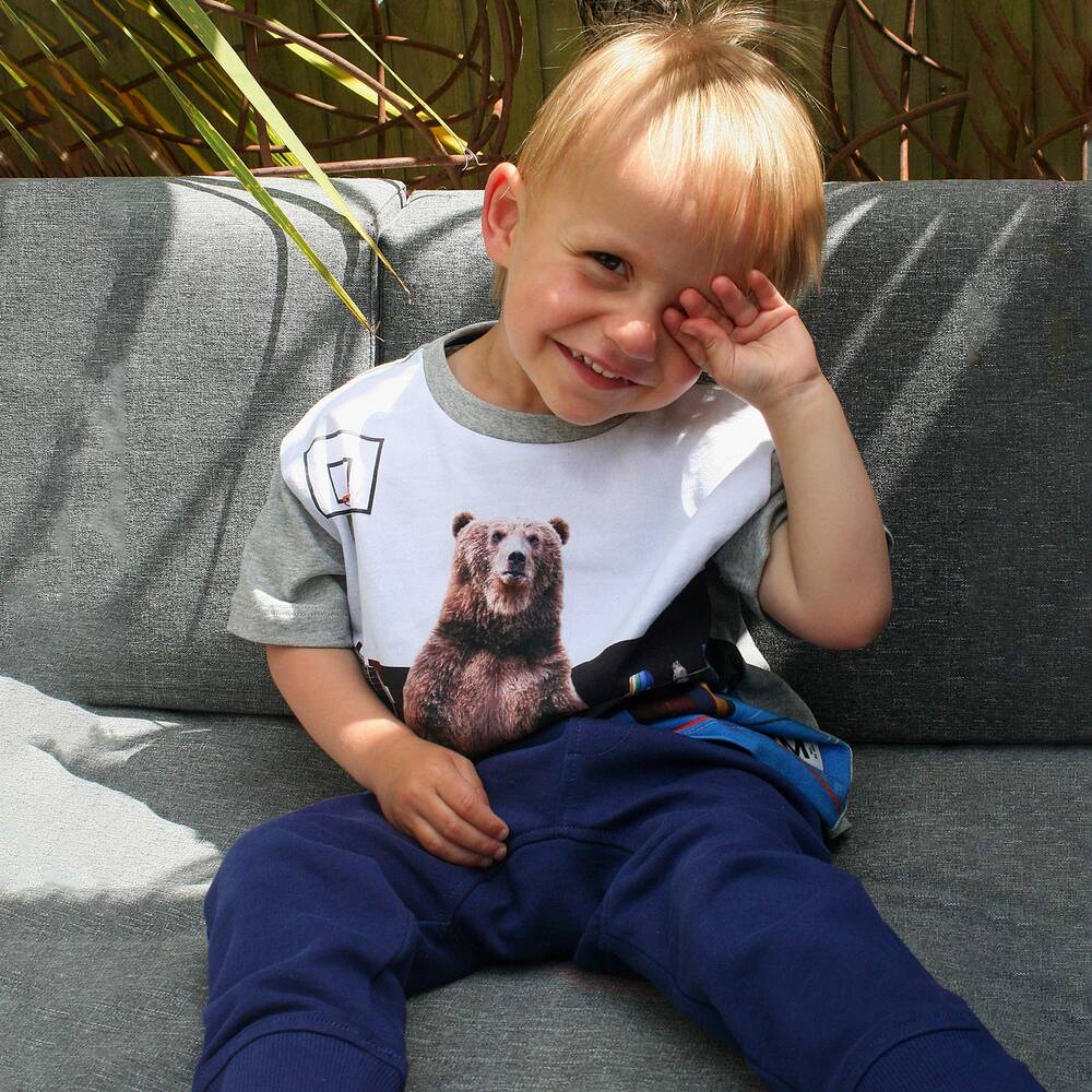 Molo-Синие спортивные штаны из органического хлопка | Childrensalon Outlet