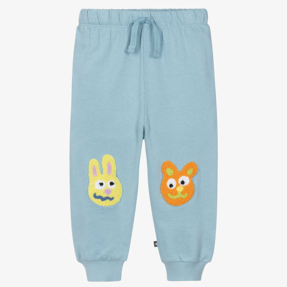 Molo-Синие брюки джоггеры с монстрами для малышей | Childrensalon Outlet