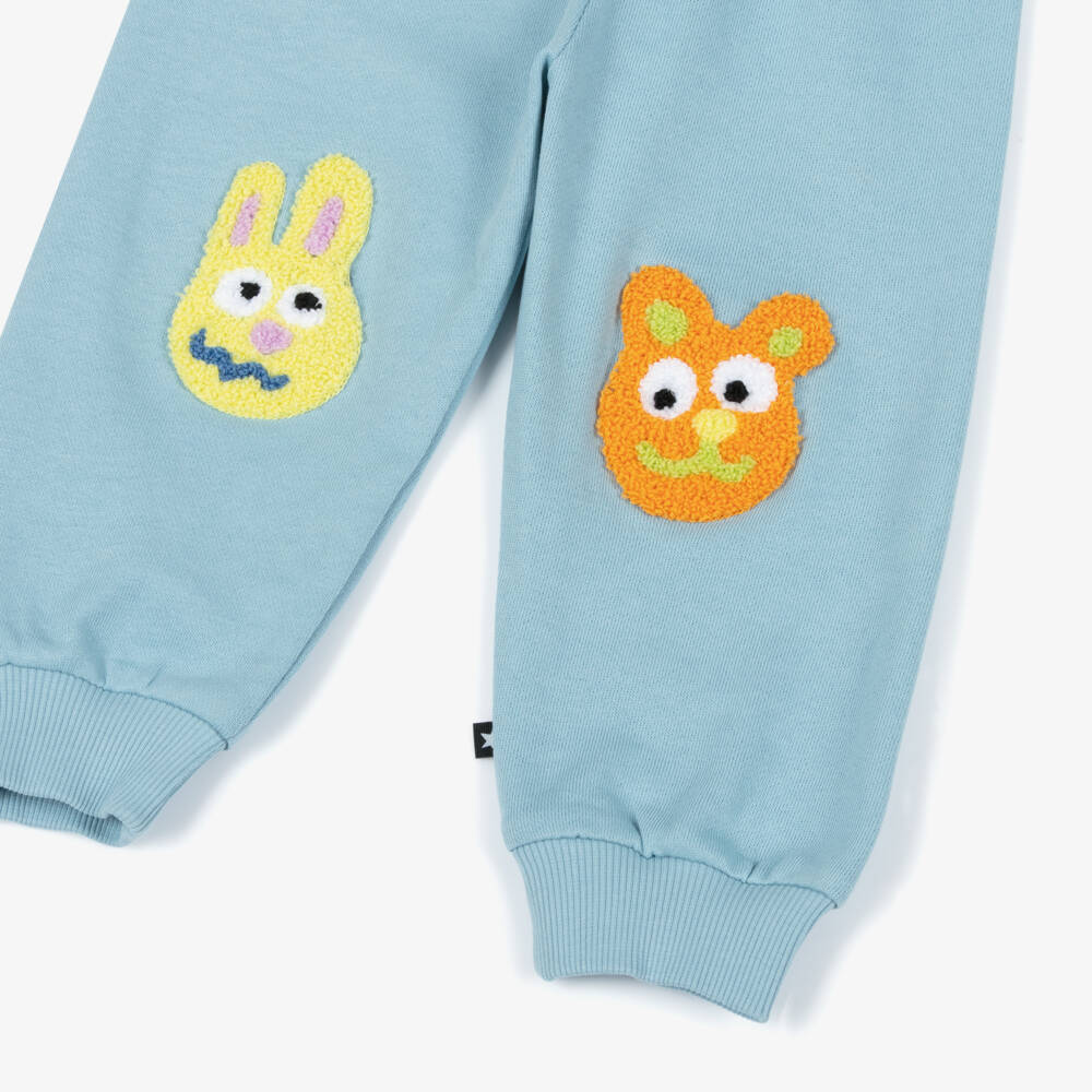 Molo-Синие брюки джоггеры с монстрами для малышей | Childrensalon Outlet
