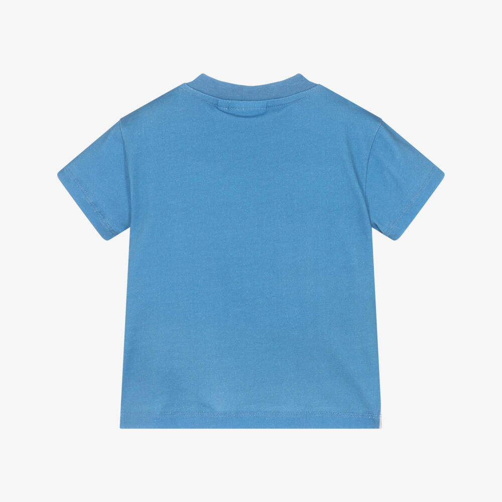 Molo-Синяя футболка с тигрёнком для малышей | Childrensalon Outlet